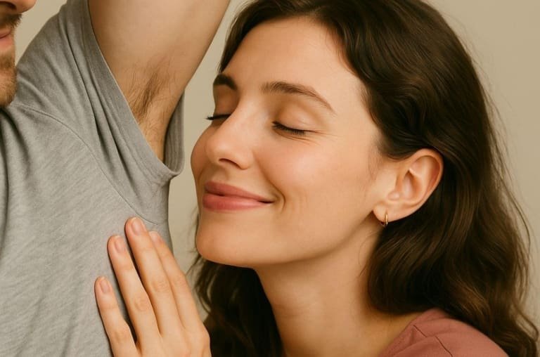 Suor masculino pode afetar positivamente o humor das mulheres