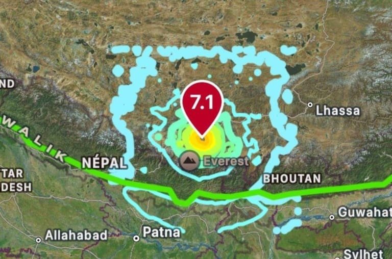 Terremoto de magnitude 7.1 deixa vítimas no Tibete