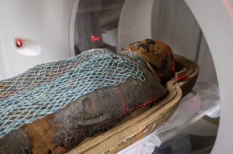 Tomografia mostra que múmias no Egito já tinham dor nas costas