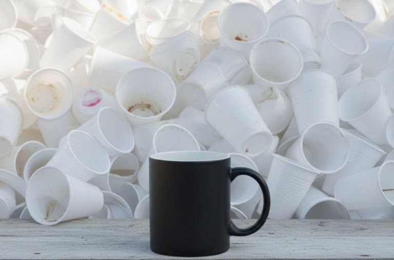 Um simples hábito que evita 500 copos plásticos por ano