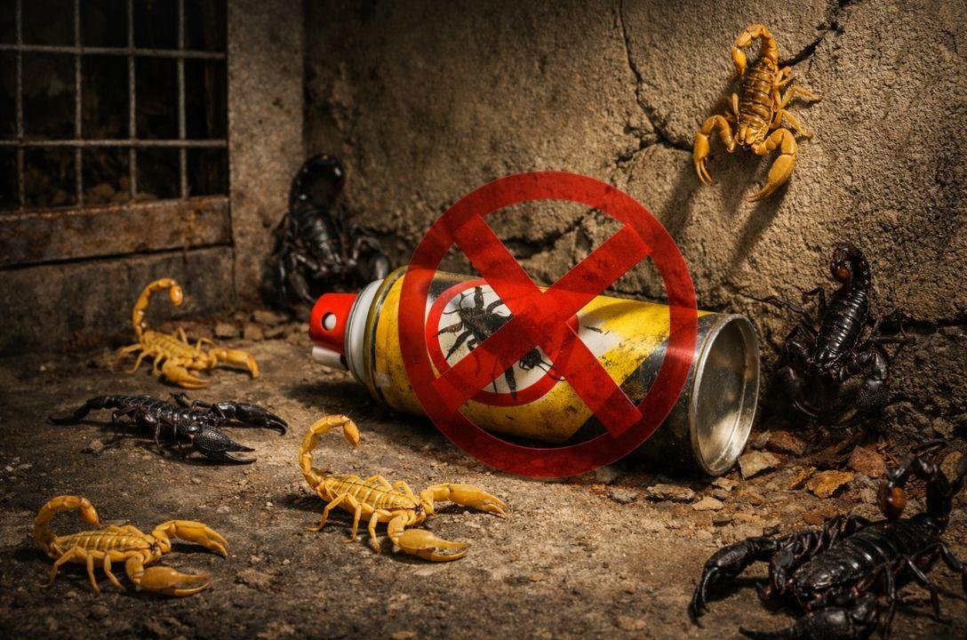 Uso de inseticida pode multiplicar o número de escorpiões