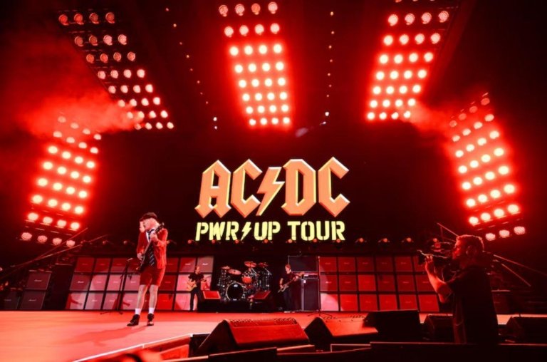Vibrações de show do AC/DC são detectadas como atividade sísmica
