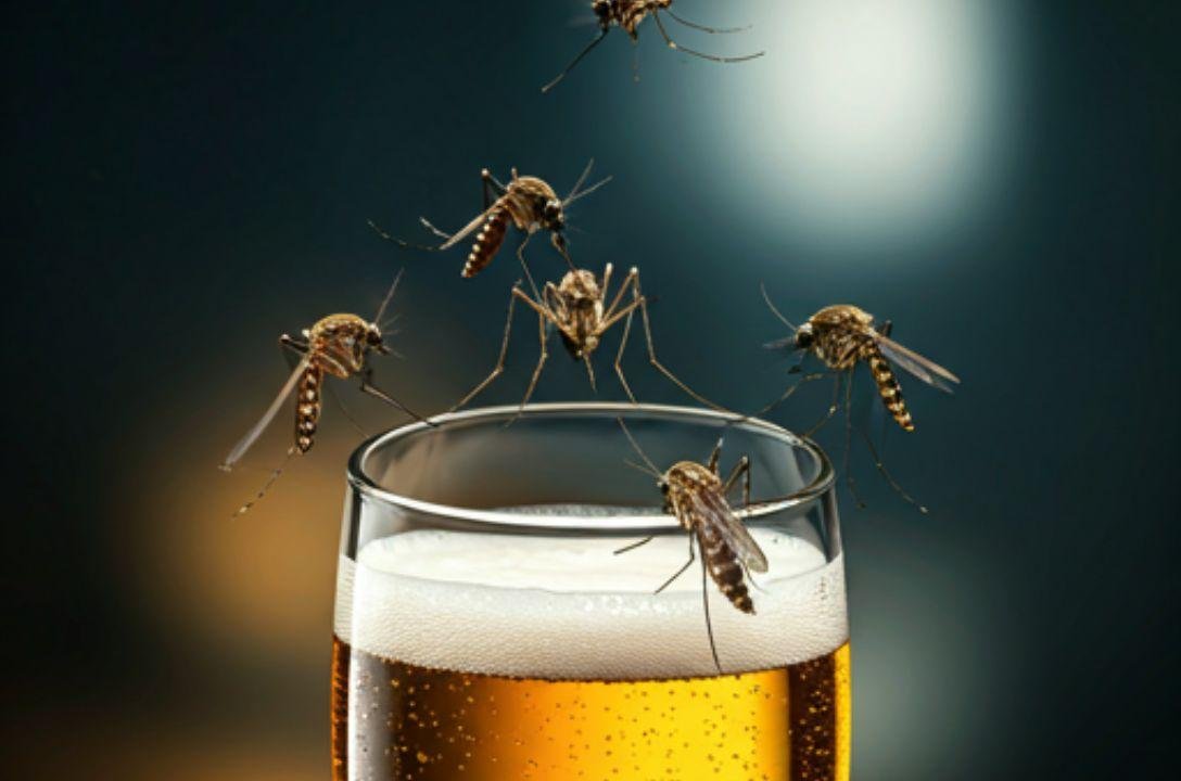 Você é um ímã de mosquitos? A culpa pode ser da cerveja!