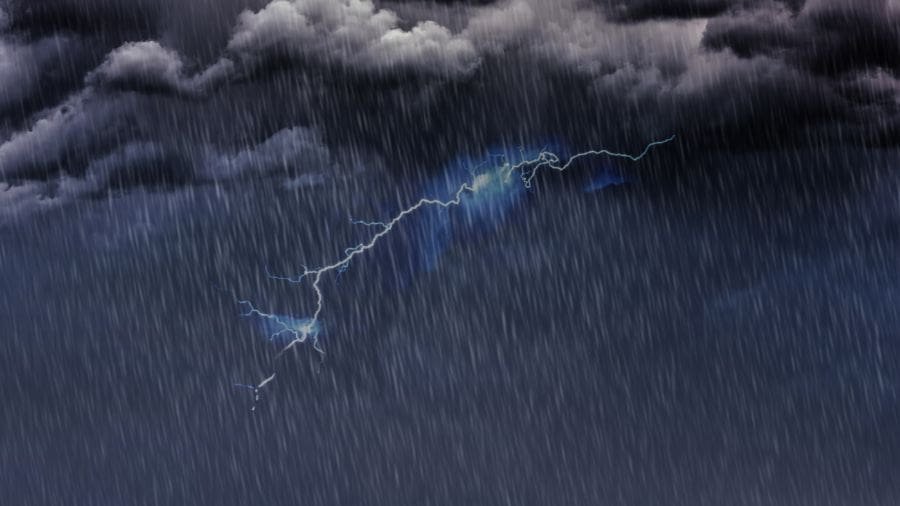 O alerta laranja emitido pelo Instituto Nacional de Meteorologia representa um n&iacute;vel elevado de perigo