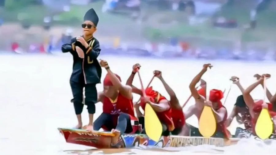 O termo ganhou for&ccedil;a em 2025, ap&oacute;s um v&iacute;deo viral de um jovem dan&ccedil;ando em cima de uma canoa durante uma competi&ccedil;&atilde;o.