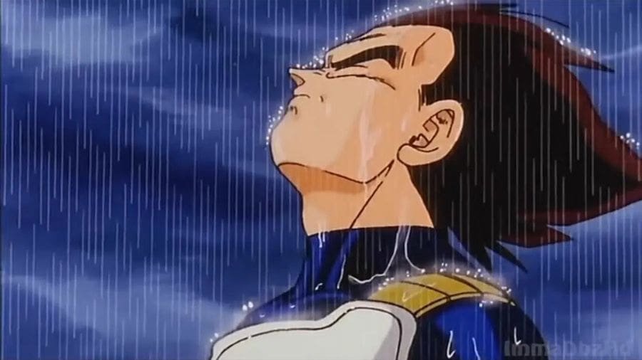 Andrew contou que, enquanto estava sendo atacado pelas abelhas, tentou se inspirar em Vegeta