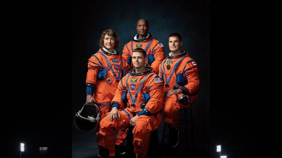 A tripula&ccedil;&atilde;o da Artemis II ser&aacute; formada por quatro astronautas
