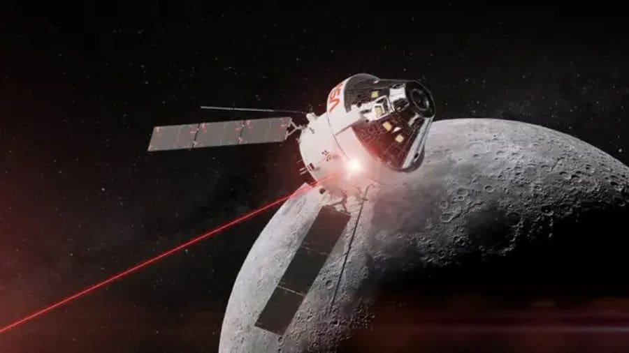 A tecnologia por tr&aacute;s desse feito se chama O2O, sigla para Orion Artemis II Optical Communications System