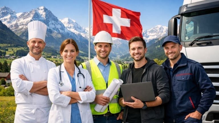 Escassez de mão de obra na Suíça cresce e abre 40 mil vagas