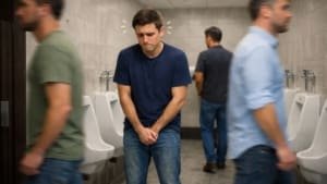 7% dos homens sofrem da Síndrome da Bexiga Tímida. Como tratar?