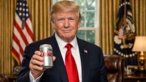 Trump diz que refrigerante diet mata câncer. Entenda