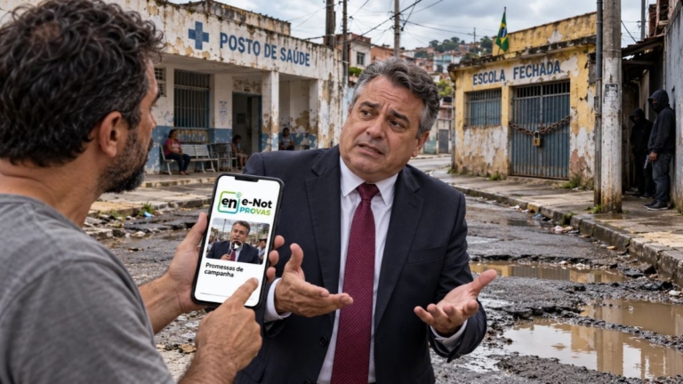 Eleitor pode usar o e-Not Provas para registrar promessas e cobrar políticos