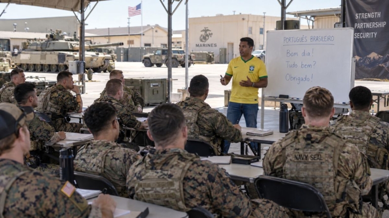 EUA buscam professor de português para militares antes da eleição no Brasil