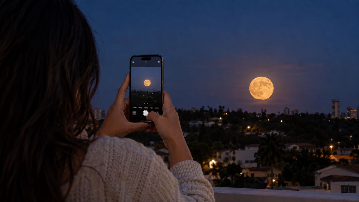 A Lua da Colheita será neste sábado. Veja como fotografá-la com o celular