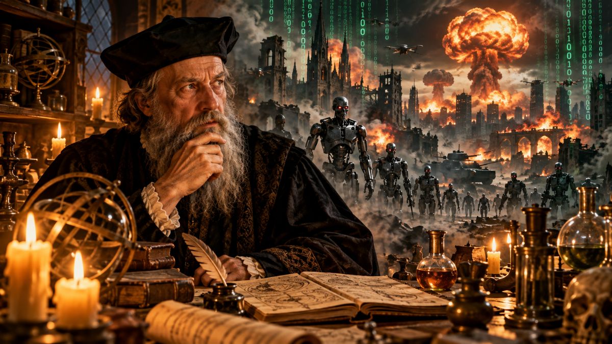 Nostradamus realmente previu o apocalipse da IA? Entenda a teoria