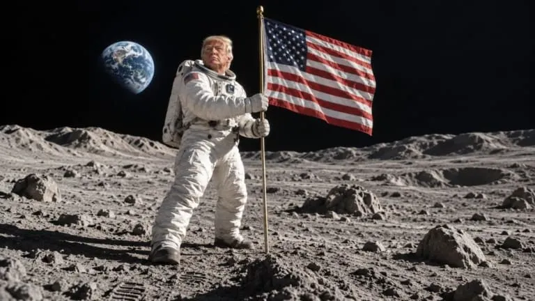 Trump ignora Tratado de 1967 e declara que Lua é território dos EUA