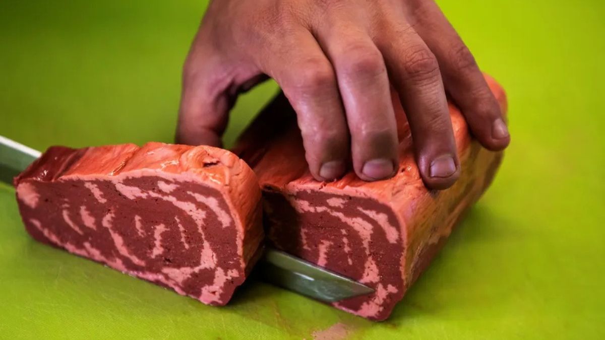 Já imaginou um bife feito de plantas em impressora 3D? Você comeria? A impressora pode ajudar a construir a textura de um bife. Quem decide se ele merece voltar ao prato é o consumidor.