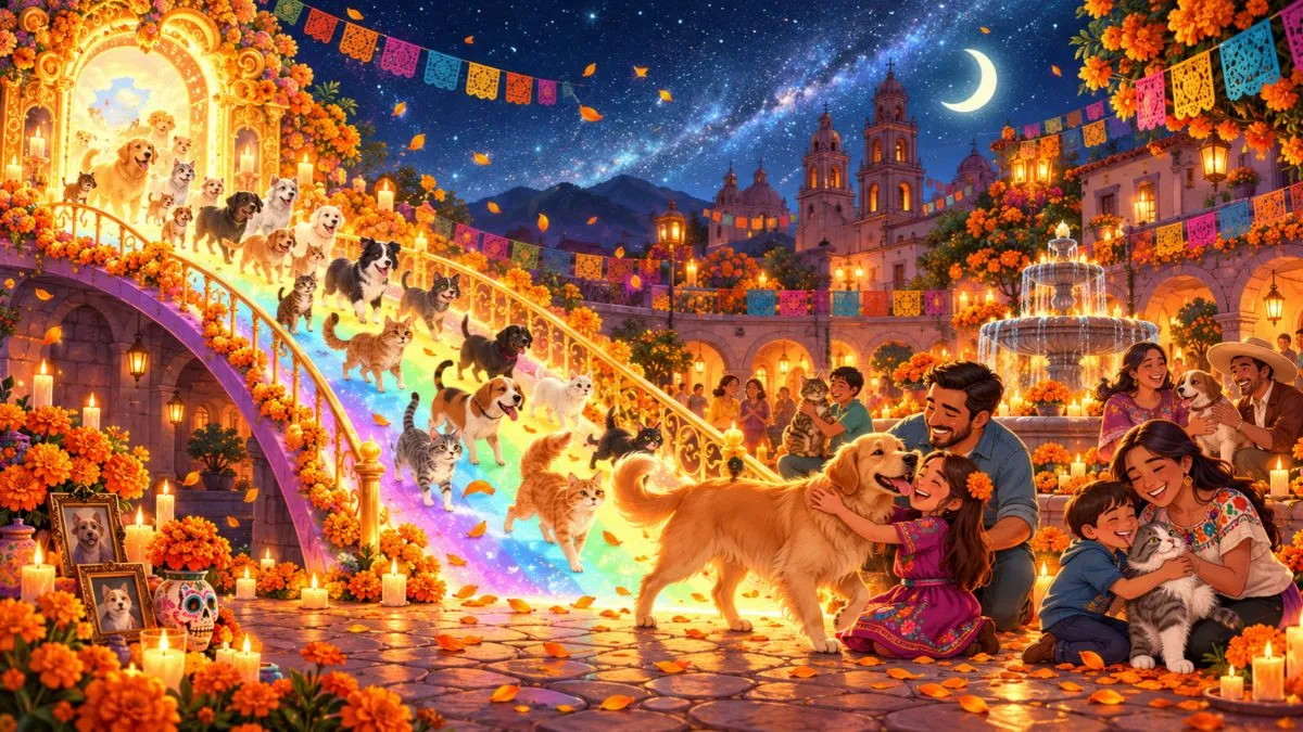 Hoje é dia de homenagear os animais domésticos que já partiram A crença popular atribui ao dia 27 a visita espiritual dos pets. Trata-se de uma interpretação cultural e espiritual, que pode oferecer consolo a quem acredita nela