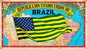 O Brasil já foi chamado de Estados Unidos do Brazil. Já imaginou isso?