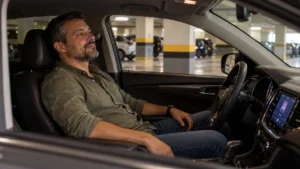 Paz no carro: você fica parado na garagem quando chega para desestressar?