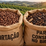 Exportamos café premiado no mundo. Mas o que chega à mesa dos brasileiros?