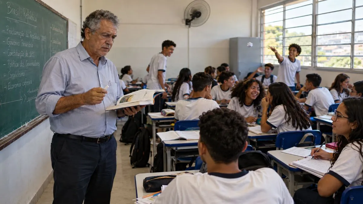 O professor precisa organizar explica&ccedil;&otilde;es, acompanhar diferentes ritmos de aprendizagem, avaliar resultados e administrar situa&ccedil;&otilde;es de conviv&ecirc;ncia